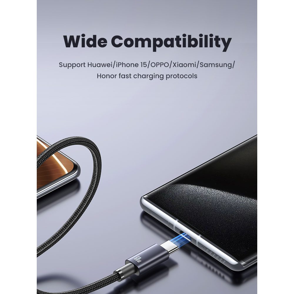 کابل تبدیل USB-C به USB-C یوسمز مدل SJ661 طول 1.2 متر ایتوک