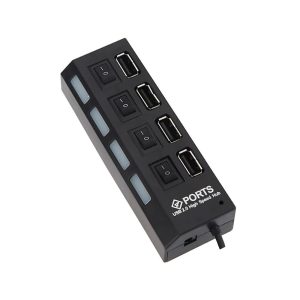 هاب 4 پورت USB 2.0 پورتز مدل HI-SPEED ایتوک