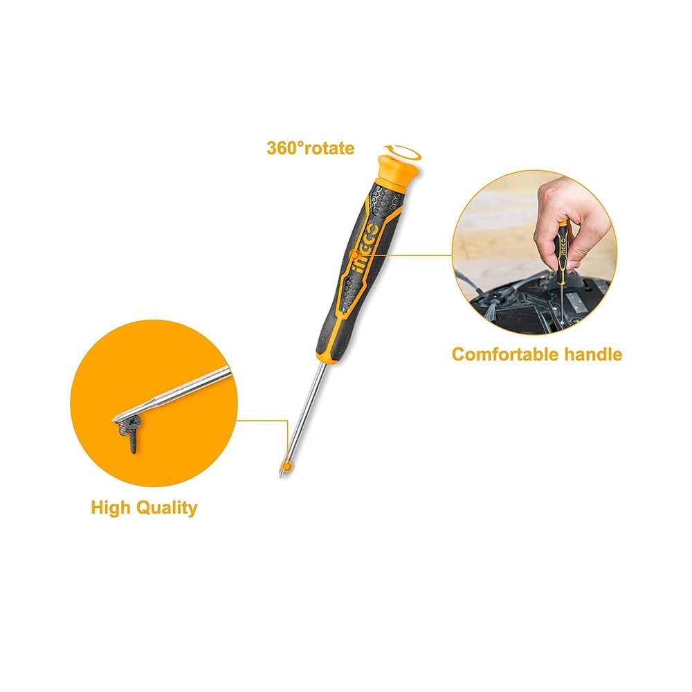 پیچ گوشتی ساعتی اینکو مدل HKSD-0718 بسته 7 عددی ایتوک