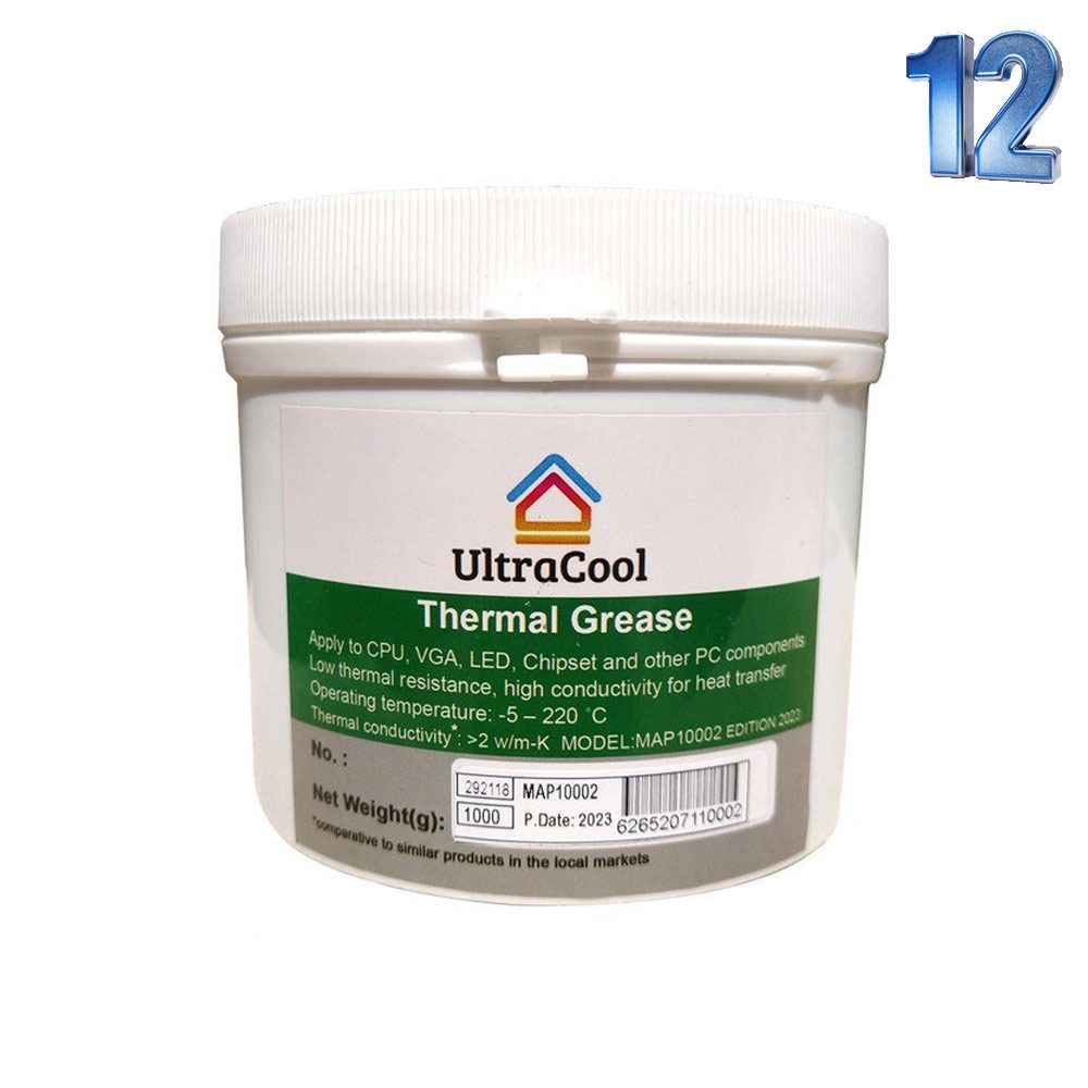 خمیر سیلیکون کیلویی اولتراکول مدل MAP10002 بسته 12 عددی ایتوک