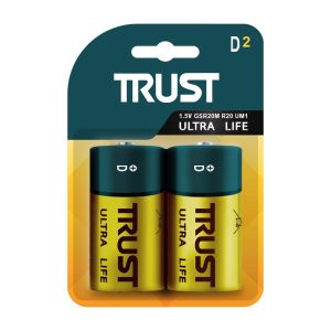 باتری D تراست مدل Ultra Life بسته 2 عددی ایتوک