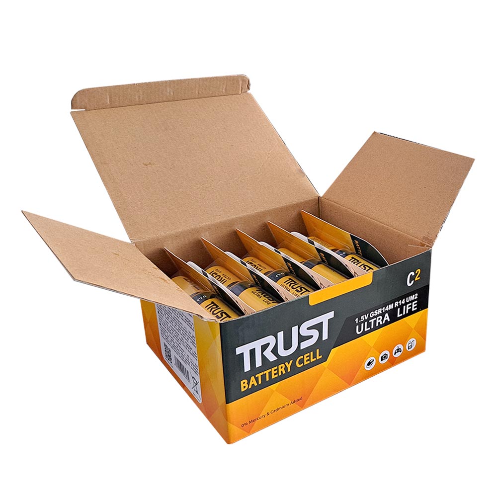 باتری C تراست مدل Ultra Life بسته 2 عددی ایتوک