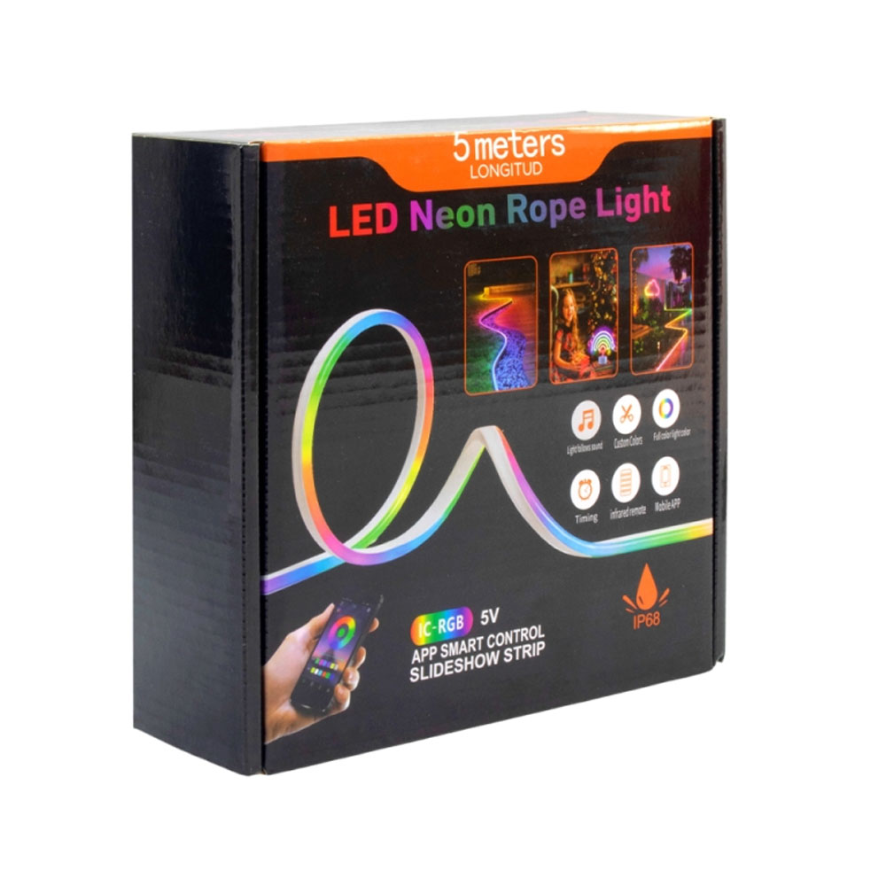 ریسه مدل نئون فلکسی RGB-IC App طول 5 متر ایتوک