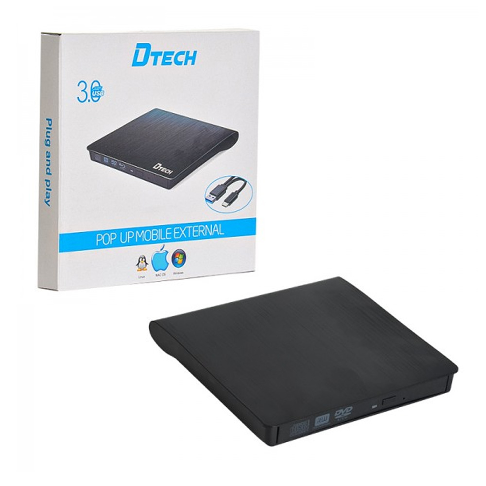 باکس تبدیل DVD رایتر اکسترنال DTech مدل ECD819-SU3 ایتوک