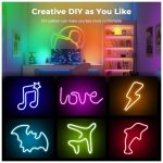 ریسه مدل نئون فلکسی RGB-IC App طول 5 متر ایتوک